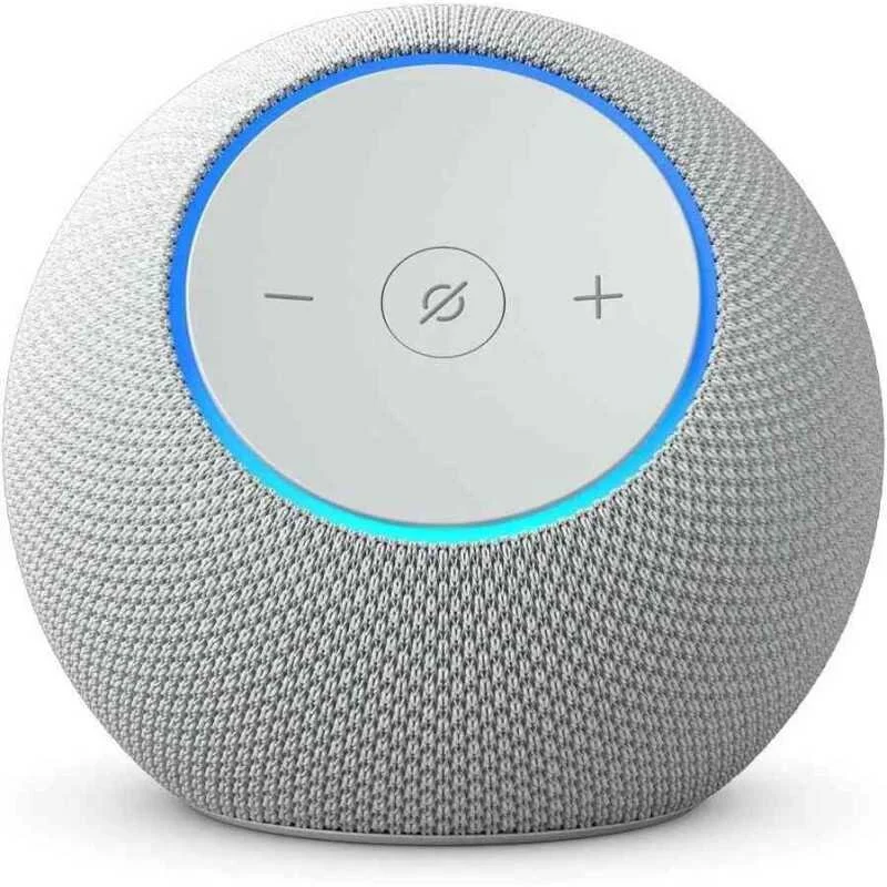 Boxa Inteligenta Echo Dot Max Asistent Vocal Alexa Hub Smart Home Integrat Bluetooth Wi-Fi Glacier White