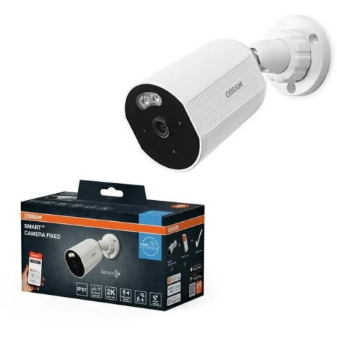 Osram Camera de Supraveghere O4058075850538 Smart + WIFI Fixa pentru Exterior Alb