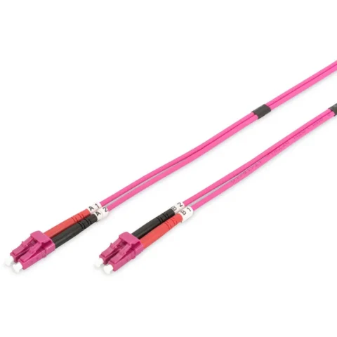 Assmann Cablu Fibra Optica LC – LC 2m Heather Violet