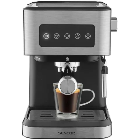 Sencor Espressor Cafea 20 Bar 1050W Argintiu