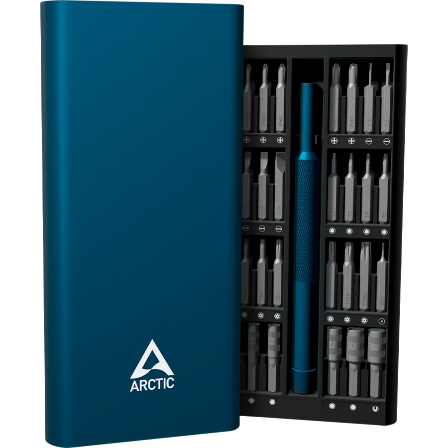 ARCTIC Set Accesorii Scule Precision Screwdriver Albastru