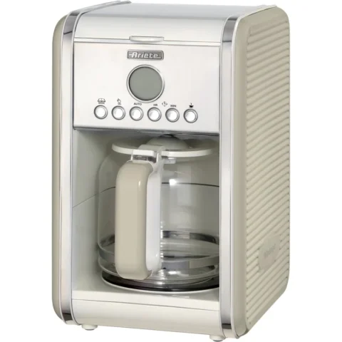 Ariete Cafetiera American Vintage, filter machine (cream, 4-12 cups)