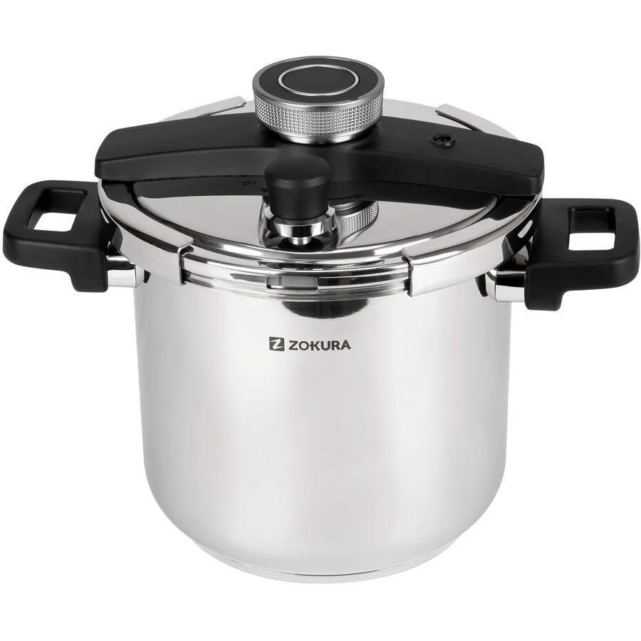 Zokura Oala sub Presiune Z1474 Capacitate 7.5L Diametru 22CM Inox