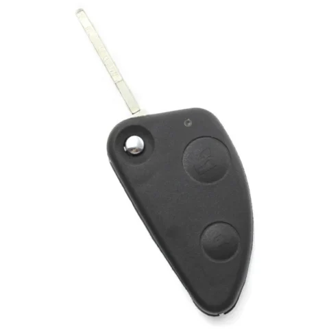 Carguard Carcasa pentru Cheie Alfa Romeo Tip Briceag cu 2 Butoane Negru