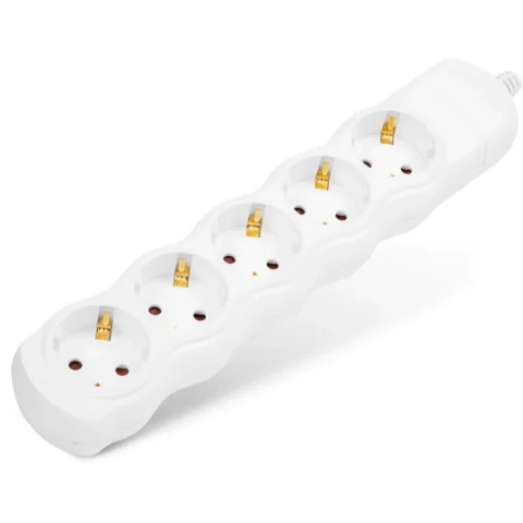 Delight Prelungitor 5 Prize Schuko fara Cablu 16A Montaj Personalizat Protectie Copii