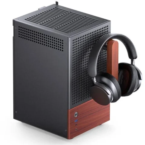Jonsbo Carcasa T6 Mini-Tower Mini-ITX Tempered Glass Negru