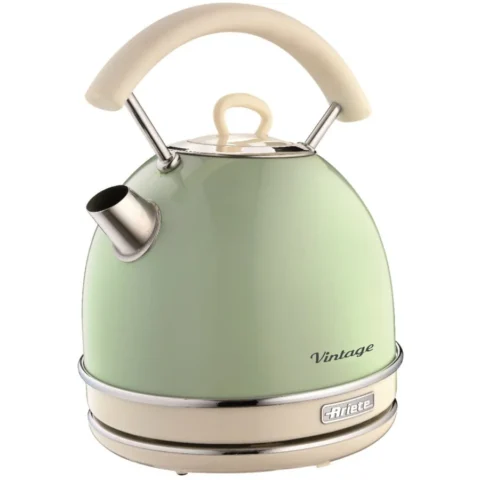 Ariete Fierbator Vintage Kettle Green, round (light green, 2,000 watts, 1.7 liters)