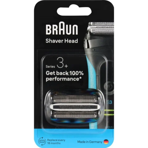 Braun Series 3 combo pack 32B, shaving head black Braun Series 3 combo pack 32B, shaving head black