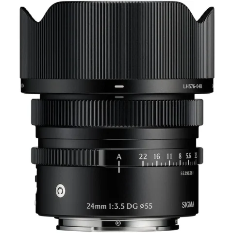 Sigma Obiectiv Foto Mirrorless Montura E 24mm F3.5 DG C Black