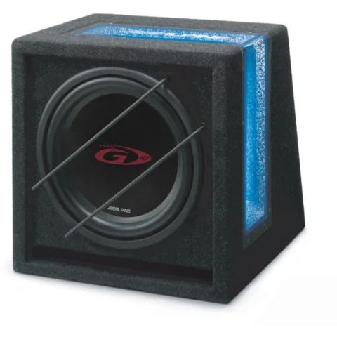 ALPINE Subwoofer Auto SBG-1044BR Bass Reflex 150W RMS 10 inch 25 cm