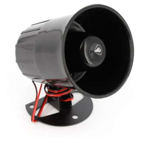 Carguard Sirena Auto 1 Ton 20W Negru