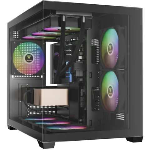 Gamdias Carcasa Aura GC10M V2 ARGB Neagra