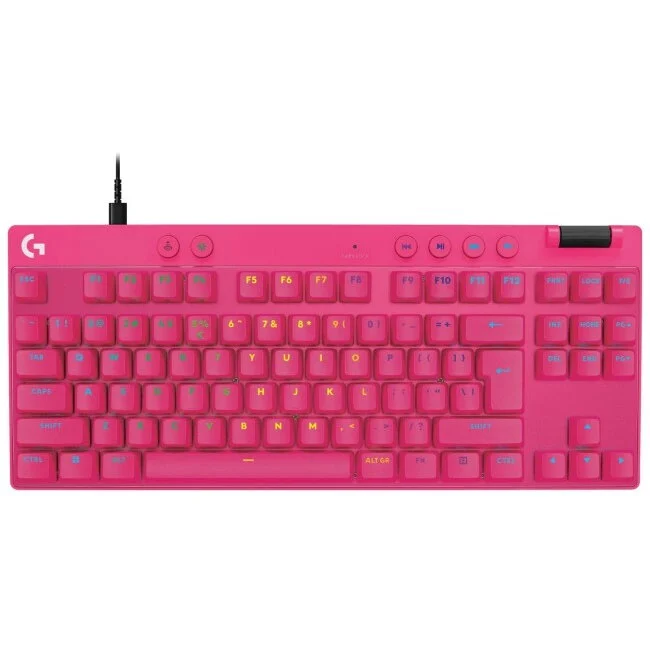 Logitech Tastatura G Pro X TKL Rapid Magenta