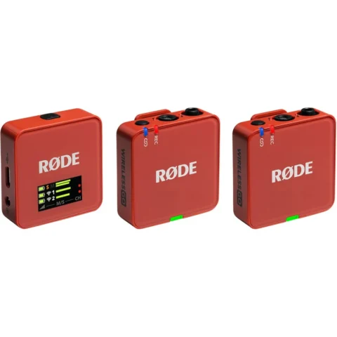 Rode Microphones Microfon Wireless GO Gen 3 Rosu inchis