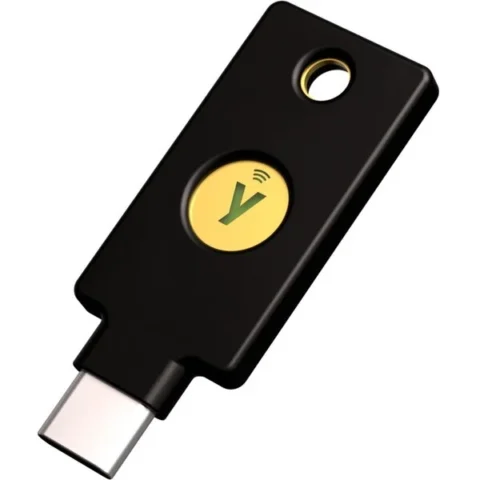 yubico Cheie de Securitate Security Key C NFC Negru/Auriu