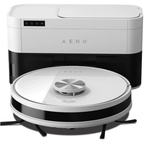 AENO Aspirator Robot ARC0006S 4000Pa 300mAh 120mp Cartografiere Wi-Fi Autonomie Pana La 120min Alb