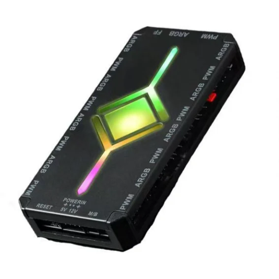 Power Train Controler ARGB + Telecomanda Negru