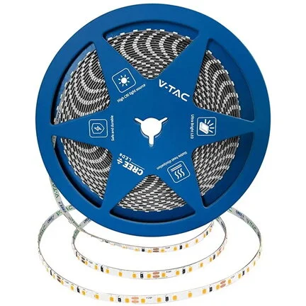 V-Tac Banda LED BANDA LED 5MM 8W/M 24V IP20 ROLA 10M 6500K CIP CREE
