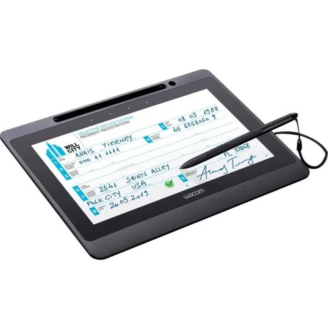 Wacom Tableta Grafica Set Semnaturi PDF Software Windows Negru
