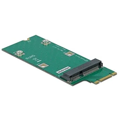 Delock Adaptor M.2 Key B + M> Mini PCIe Slot PCIe / USB