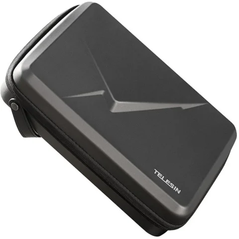 Telesin Accesoriu Camera Video Actiune S6-PRC-05-TDJ pentru camere video sport DJI Action 3/4/5, Negru