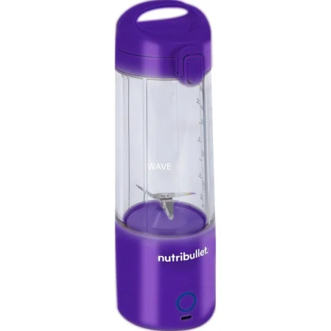 nutribullet Blender Portable Blender NBP003PU (purple, battery-operated, 0.475 liters)