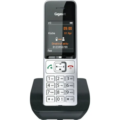 Gigaset GPS COMFORT 500, analogue telephone (silver/black)