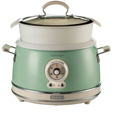 Ariete Multicooker rice cooker Vintage Green (light green, 700 watts, 3.5 liters)