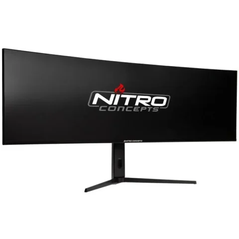 Nitro Concepts Monitor SM1 Simracing Monitor 49inch Curbat 144Hz FreeSync G-Sync Negru