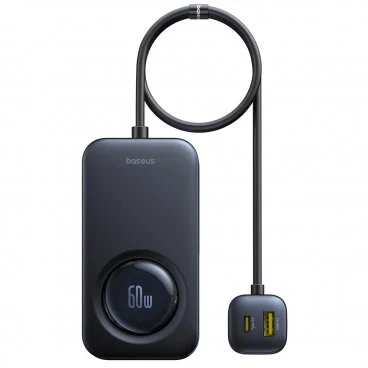 Baseus Incarcator Auto PrimeTrip VW1 105W 3A 3 x USB-A – 3 x USB-C Negru