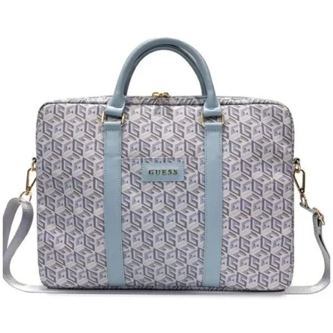 Guess GCube Stripes compatibila cu laptop 16 inch Blue