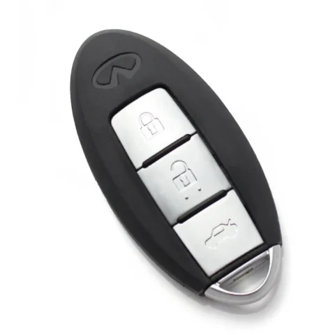 Carguard Carcasa pentru Cheie Nissan 3+1 Butoane Negru