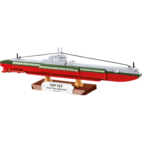 Cobi Jucarie ORP Sęp Submarine Building Block +7 ani