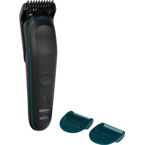 Braun Gillette INTIMATE Trimmer i5, hair clipper (black/blue)
