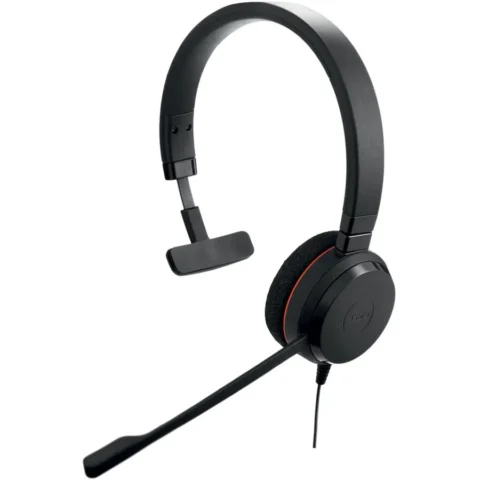 Jabra Casti Evolve 20 (black, UC, USB-C and USB-A, stereo)
