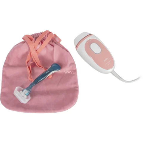 Braun Epilator Silk-Expert Mini PL1014 – IPL, Hair Remover white/apricot