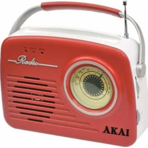Akai Radio Portabil APR-11R/B USB 11W Red