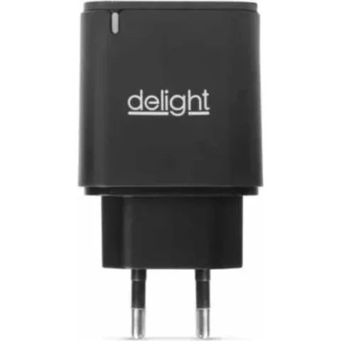 Delight Incarcator Rapid USB C PD 20W Fast Charge Universal Negru