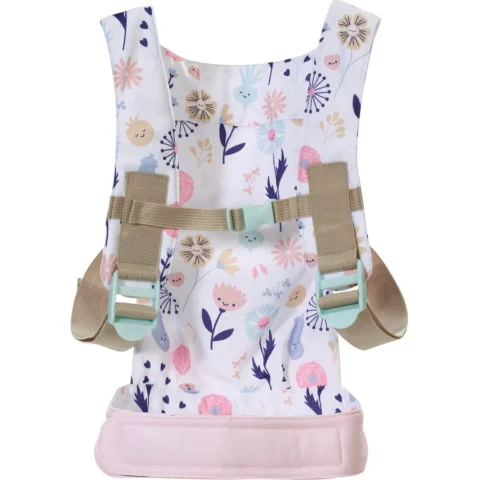 ZAPF Creation BABY born® Baby Carrier Seat Flowers, Doll Accessory 43 cm, 36 cm