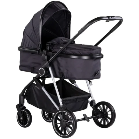 Chipolino Carucior Aura 2 in 1 de la Nastere pana la 22KG Negru