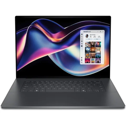 Dell Laptop XPS 16 DA16260 WLED 2K 16 inch Intel Core Ultra 7 355 16GB 1TB SSD Windows 11 Pro Graphite