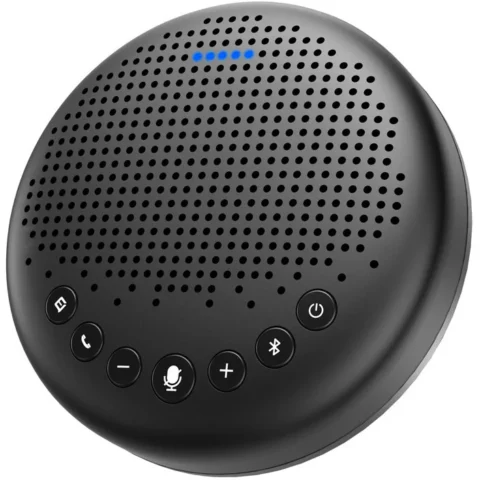 Emeet Difuzor pentru Conferinta Luna Bluetooth Negru