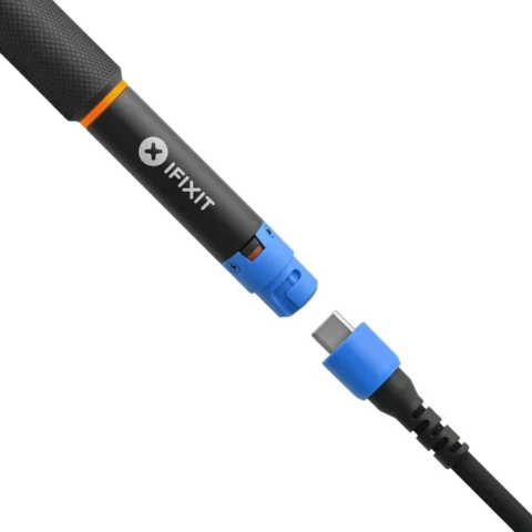 iFixit Fixhub Power Series Smart Soldering Iron black/blue, 100 Watt, USB-C