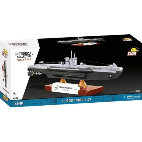 Cobi Jucarie Submarine VIIB U-47 Building Block +9 ani