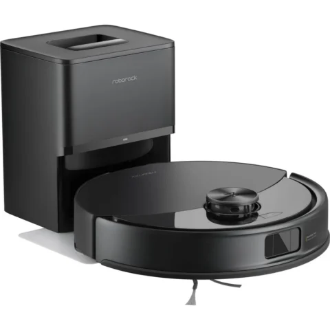 Roborock Robot de Aspirare Q10 VF+ 10000Pa cu Statie Multifunctionala RockDock Plus Navigare LiDAR Negru