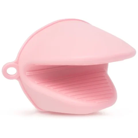 Manusa din Silicon Antiderapanta pentru Vase Fierbinti Roz