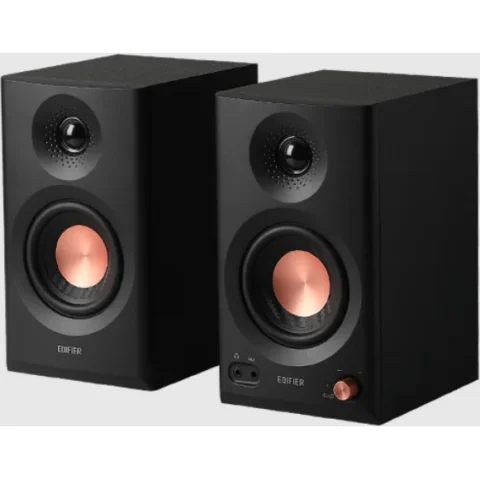 Edifier Boxe 2.0 RMS 36W (2 x 18W) Studio monitor Intrare Jack 6.35 TRS Balanced RCA Negru