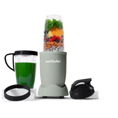 nutribullet Blender Portable Blender NBP003LG (light green, battery-operated, 0.475 liters)