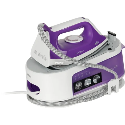 Braun Houshold Braun CareStyle 1 IS 1014 VI, steam ironing station (white/purple)