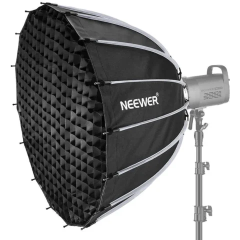 Neewer Accesoriu Camera Video Actiune , 85 x 57 cm, Forma rotunda, Negru